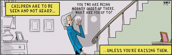 Grand Avenue - Saturday November 9, 2024 Comic Strip