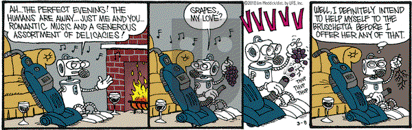 Monty on Monday March 8, 2010 Comic Strip