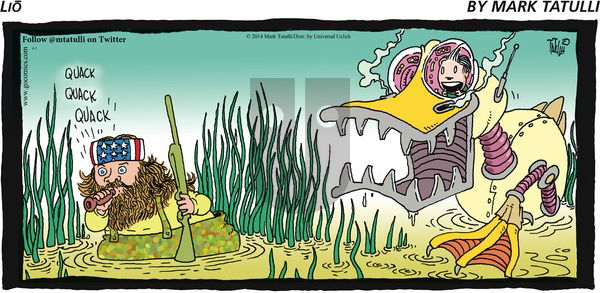 Lio - Sunday June 1, 2014 Comic Strip