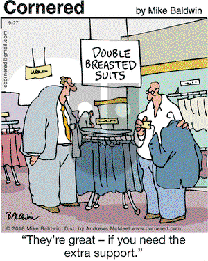 Cornered on Thursday September 27, 2018 Comic Strip