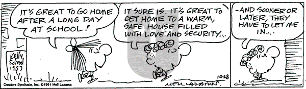 Miss Peach on Monday April 14, 2025 Comic Strip