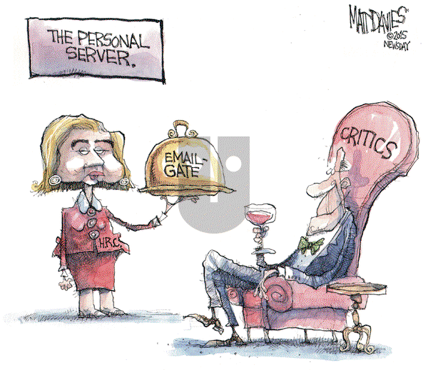 Matt Davies on Friday March 6, 2015 Comic Strip