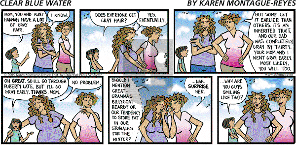 Clear Blue Water on Friday October 7, 2005 Comic Strip
