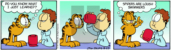 Garfield on Thursday September 25, 1997 Comic Strip
