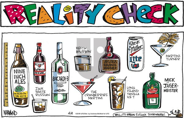 Reality Check on Sunday April 14, 2019 Comic Strip