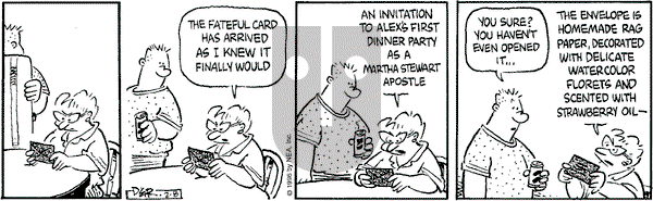 Betty on Thursday February 8, 1996 Comic Strip