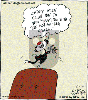 Kit 'N' Carlyle on Friday December 12, 2008 Comic Strip