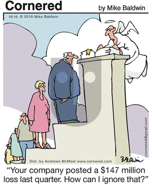 Cornered on Tuesday October 16, 2018 Comic Strip