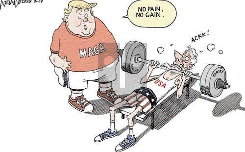 Robert Ariail - Wednesday March 19, 2025 Comic Strip