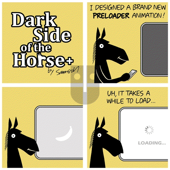 Dark Side of the Horse on Wednesday July 18, 2018 Comic Strip