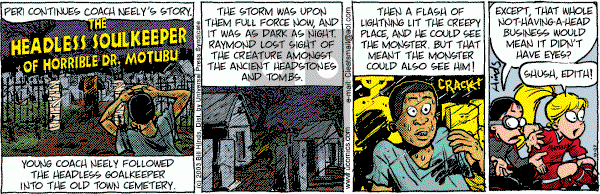 Cleats - Monday October 27, 2003 Comic Strip