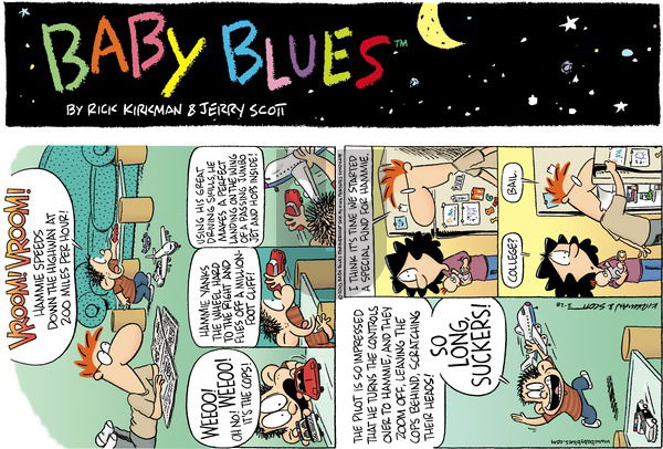 Baby Blues on Sunday March 28, 2010 Comic Strip