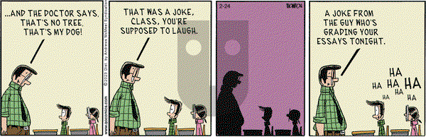 Grand Avenue on Friday February 24, 2023 Comic Strip