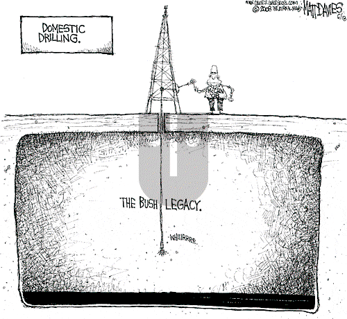 Matt Davies on Wednesday June 18, 2008 Comic Strip