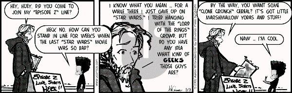 The Boondocks on Thursday December 10, 2009 Comic Strip