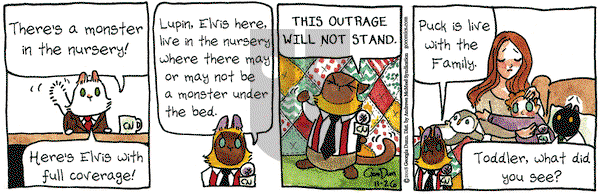Breaking Cat News on Monday November 26, 2018 Comic Strip