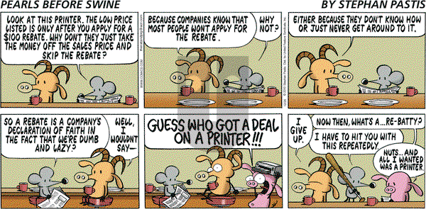 Pearls Before Swine on Sunday December 26, 2010 Comic Strip