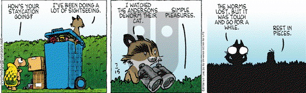 Over the Hedge on Wednesday July 15, 2015 Comic Strip