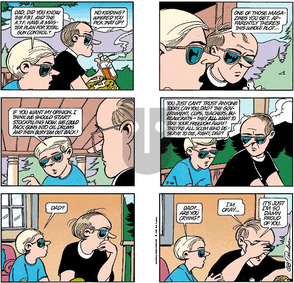 Doonesbury - Sunday July 6, 1997 Comic Strip