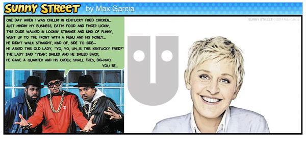 Sunny Street on Friday November 27, 2015 Comic Strip