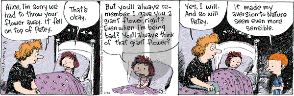 Cul de Sac on Friday July 14, 2017 Comic Strip