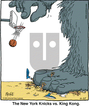 In the Bleachers on Monday November 25, 2002 Comic Strip