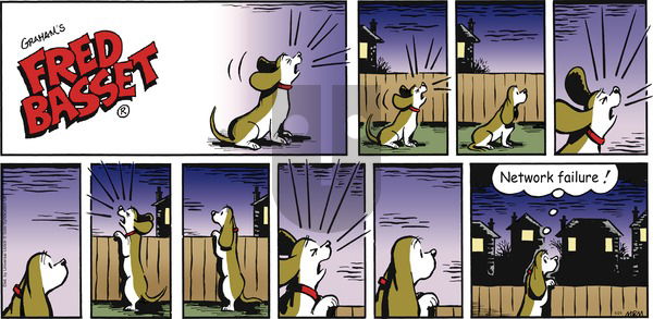 Fred Basset on Sunday April 24, 2016 Comic Strip