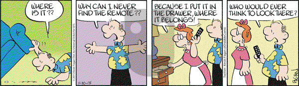 Drabble on Monday November 30, 2015 Comic Strip