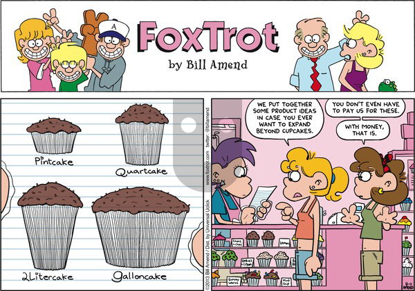 FoxTrot on Sunday August 11, 2013 Comic Strip