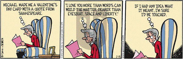 Grand Avenue on Wednesday February 15, 2012 Comic Strip