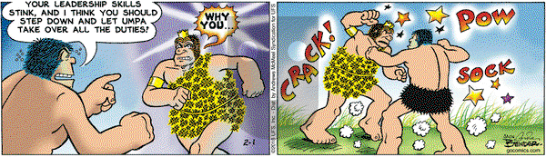 Alley Oop on Thursday February 1, 2018 Comic Strip
