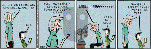 Grand Avenue on Friday July 14, 2023 Comic Strip