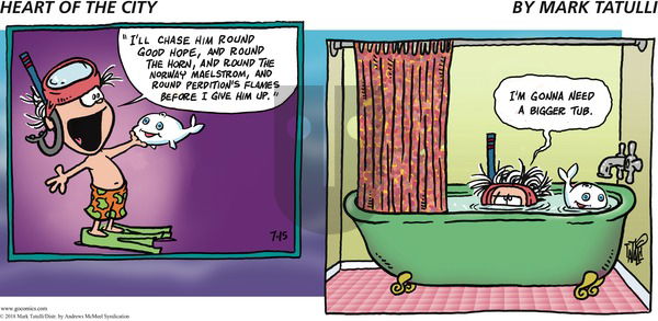 Heart of the City on Sunday July 15, 2018 Comic Strip