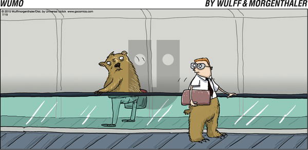 WuMo on Sunday July 19, 2015 Comic Strip