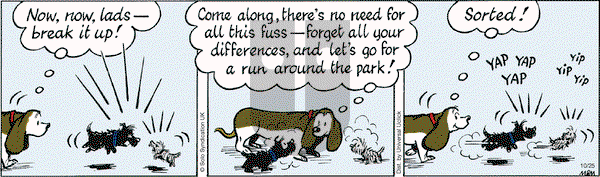 Fred Basset on Tuesday October 25, 2016 Comic Strip
