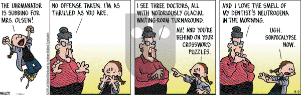 Frazz on Tuesday April 9, 2019 Comic Strip
