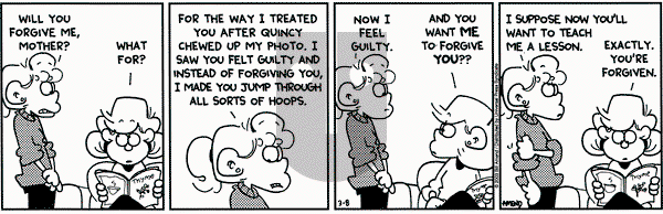 FoxTrot on Saturday March 8, 2003 Comic Strip