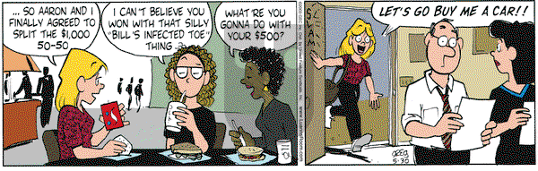 Luann on Friday May 30, 2003 Comic Strip