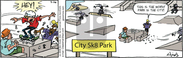 Cleats on Monday May 26, 2008 Comic Strip