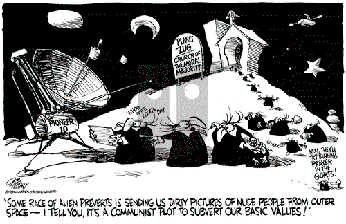 Pat Oliphant on Monday June 20, 1983 Comic Strip