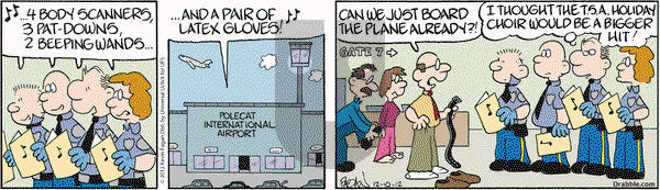 Drabble on Monday December 10, 2012 Comic Strip