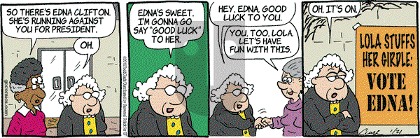 Lola on Thursday January 21, 2016 Comic Strip