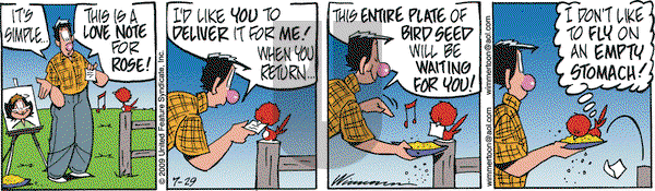 Rose is Rose on Wednesday July 29, 2009 Comic Strip