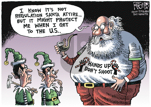 Rob Rogers on Wednesday December 24, 2014 Comic Strip