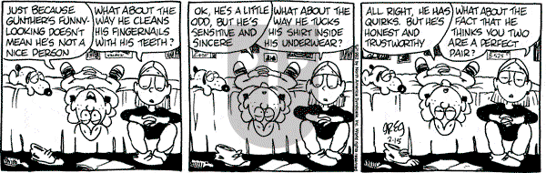 Luann on Saturday February 15, 1992 Comic Strip