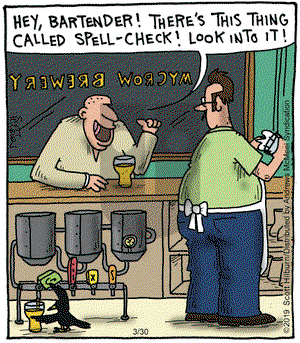 The Argyle Sweater on Saturday March 30, 2019 Comic Strip