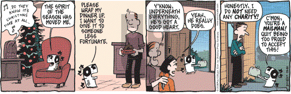 Pooch Cafe on Friday December 26, 2008 Comic Strip