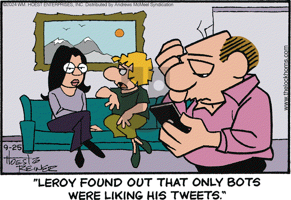 The Lockhorns - Wednesday September 25, 2024 Comic Strip