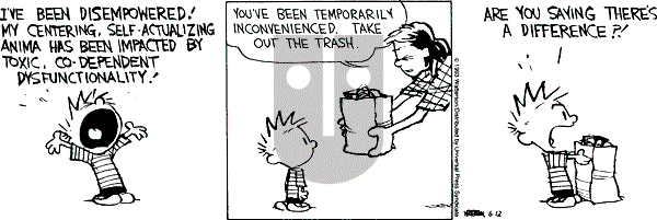 Calvin and Hobbes - Saturday June 12, 1993 Comic Strip