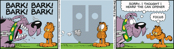 Garfield on Wednesday May 31, 2017 Comic Strip